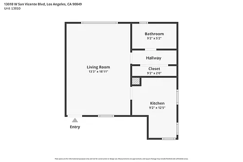 Floor plan 501-13010