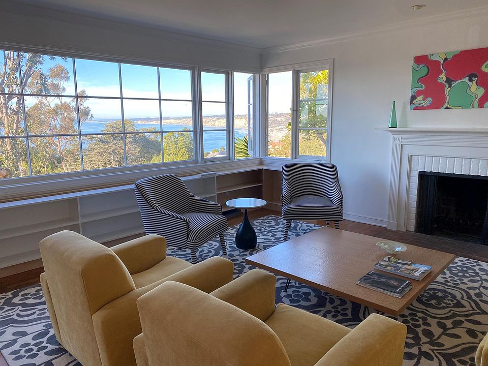 Living room - with an ocean view.