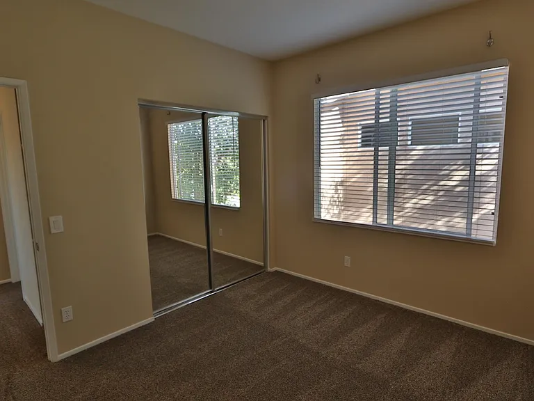 3rd Bedroom and large window includes new cordless blinds.