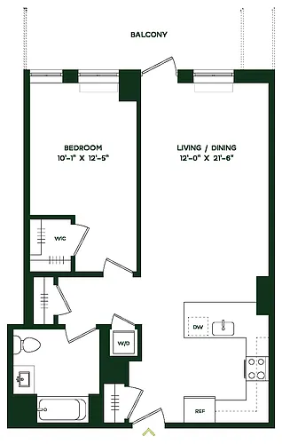 Floor plan A12W