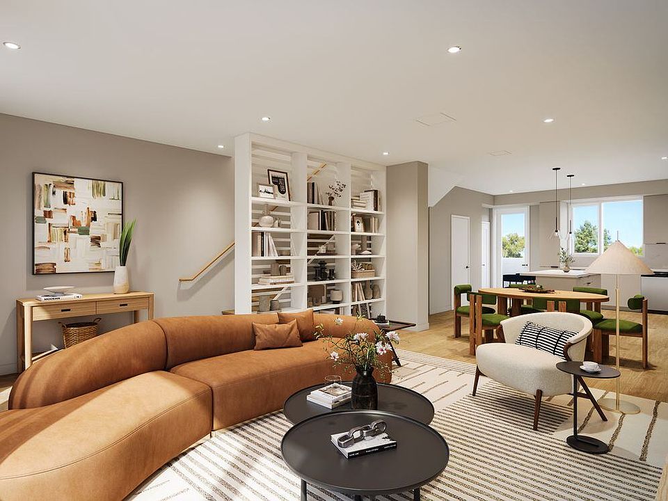 Signature Collection I 4-Bedroom Townhome with built-in bookcase (Rendering)