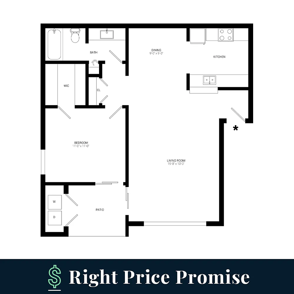 Floor plan The Retreat