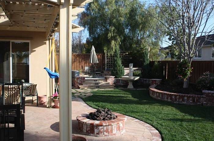 Landscaped Backyard
