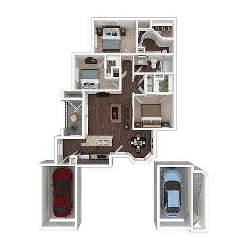 Floor plan Windward I, II Classic