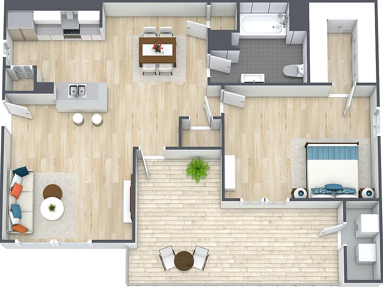 La Mansion Floor plans - 3D - La Hacienda - Image La Mansion Floor plans - 3D - La Hacienda - Image