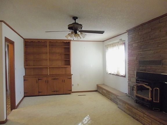 Formal living with dining room beyond