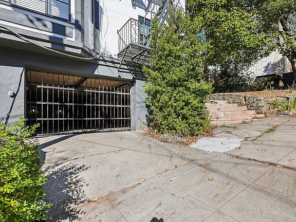 Main entrance door of the apartment building at 2369 Le Conte Ave, Berkeley, CA 94709, USA