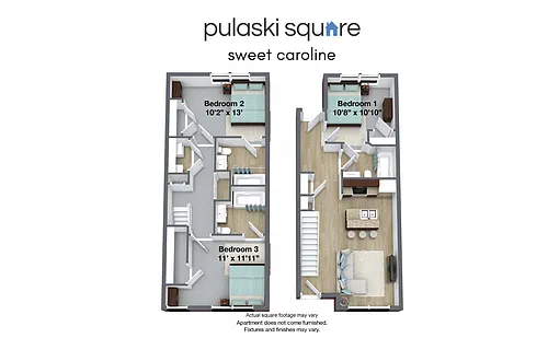 Floor plan Sweet Caroline