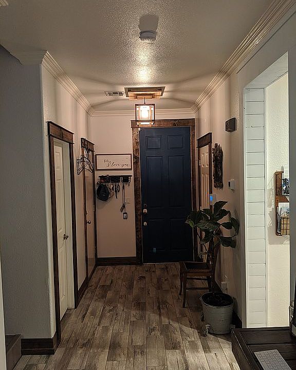 Remodeled entry way