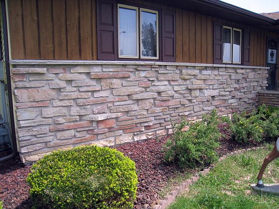 Close up of front