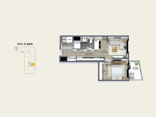 Floor plan 622 B41