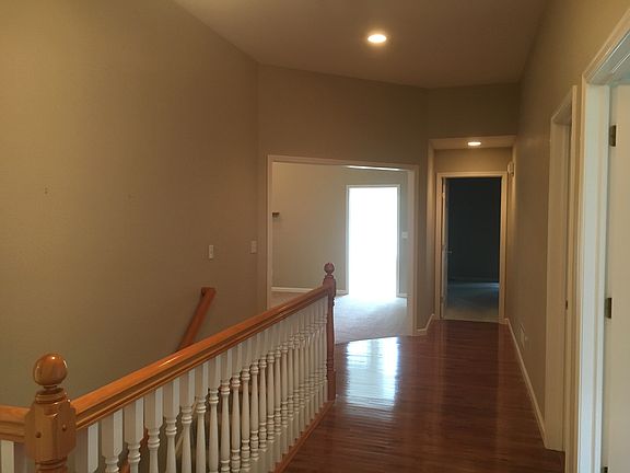 Wood foyer entrance