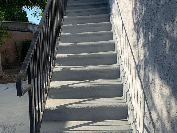 Front entry from yard