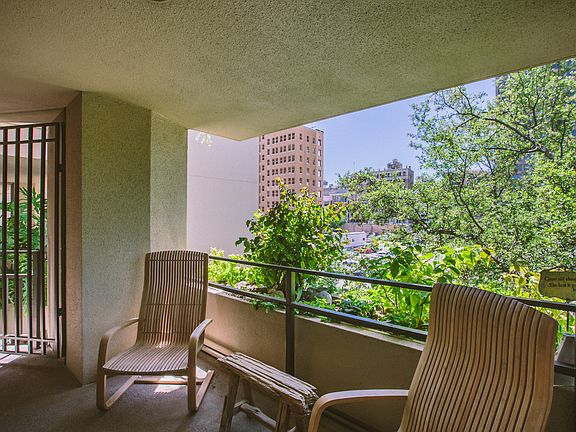 front patio city view.