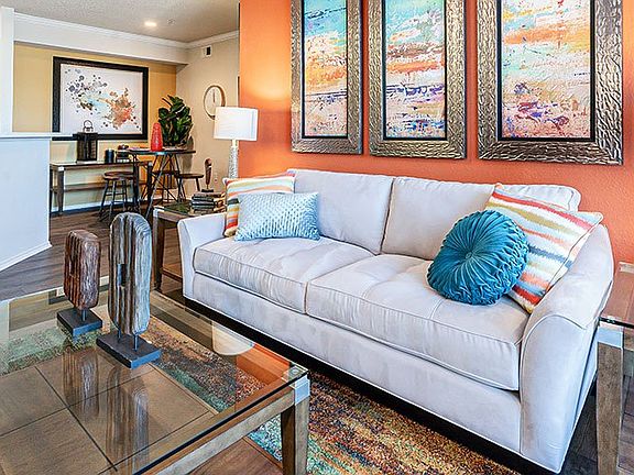 Living Room with Upgraded Finishes