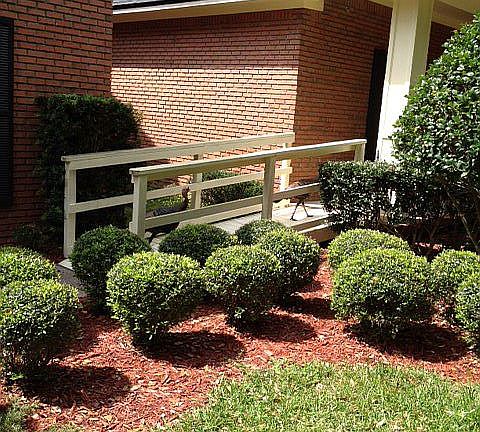 Ramp for wheelchair