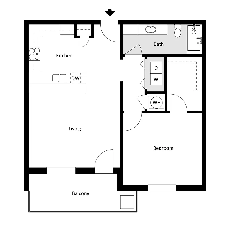 Floor plan B2