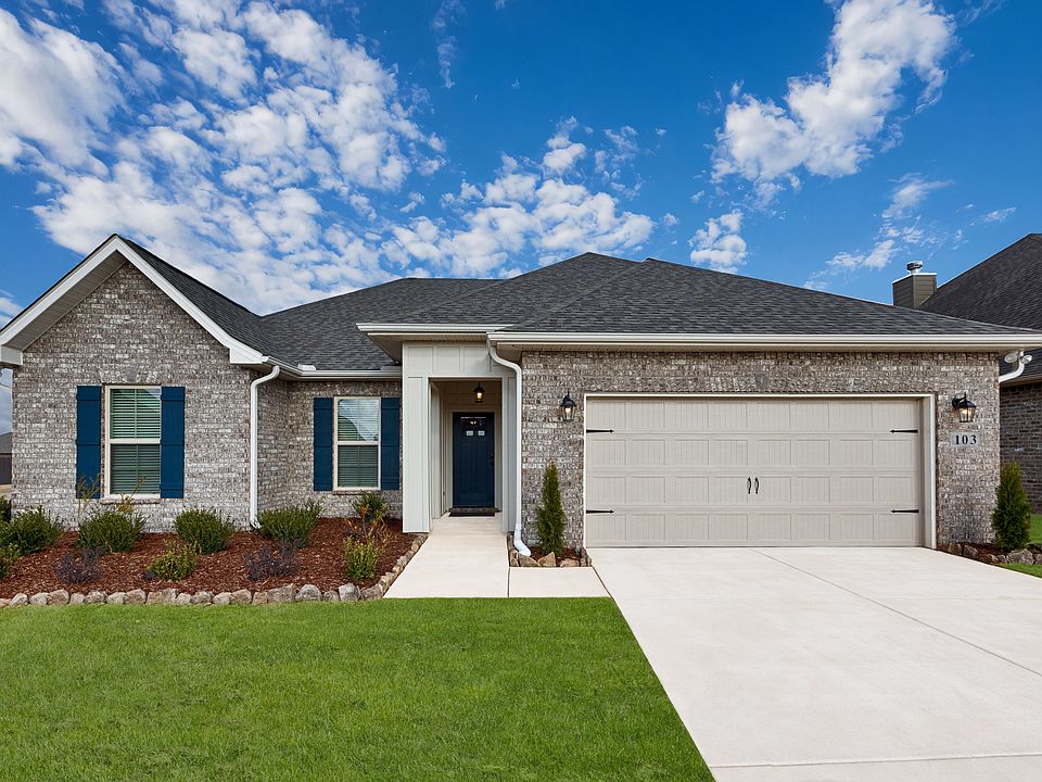 Parkside - Ravenswood V H - DSLD Homes - Meridianville, AL - Model Home Exterior