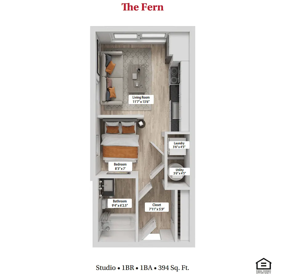 Floor plan The Fern