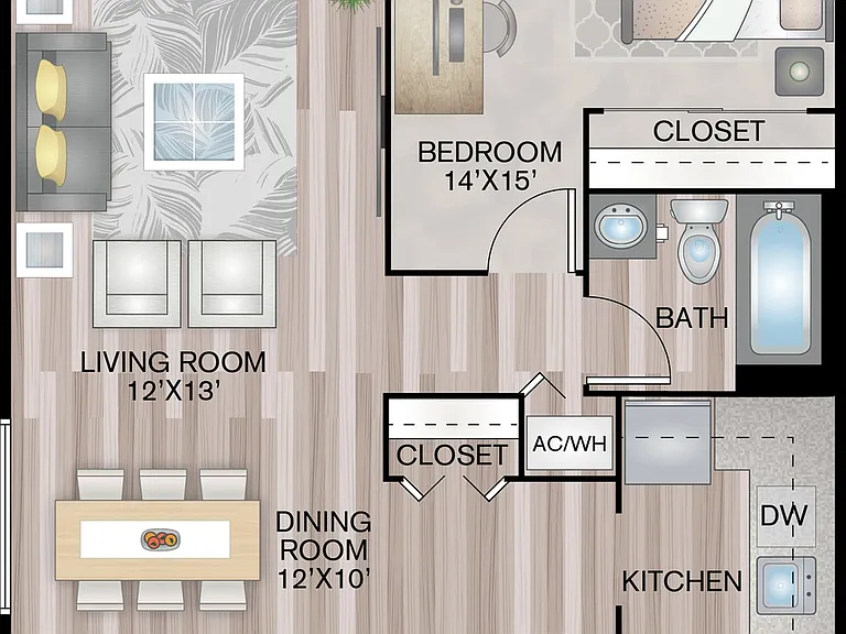 705 Sq., Ft. 705 Sq., Ft.