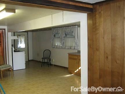 First floor laundry.