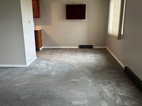 living room into dining room