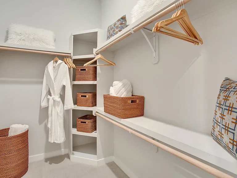 Spacious Walk-in Closet