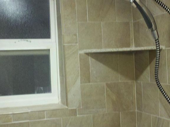 Master shower, new remodel