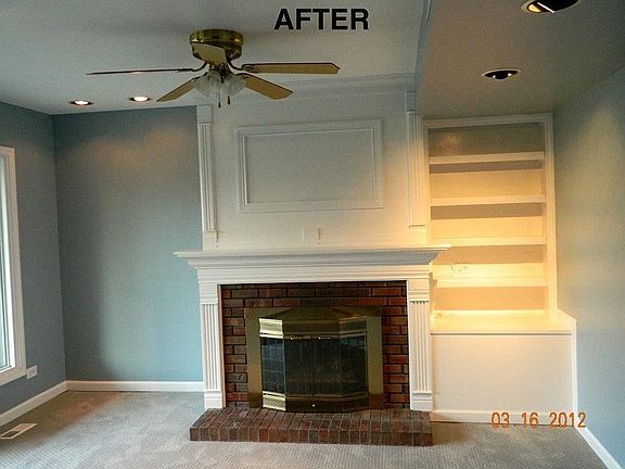 Remodeled family room