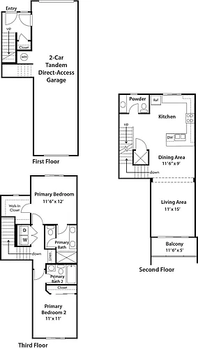 Floor plan B6T