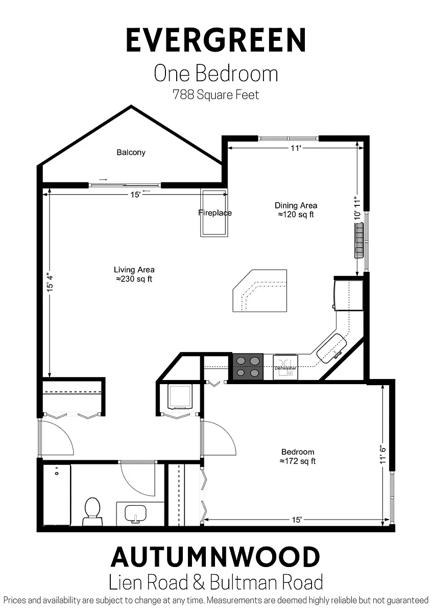 Floor plan Evergreen