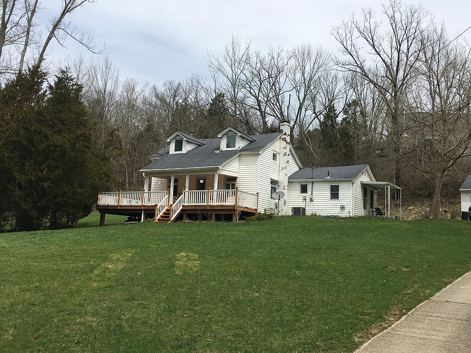 Awesome view of the creek from the front porch