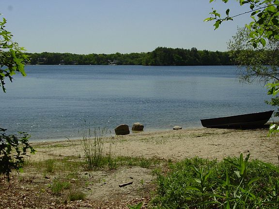 Private neighborhood beach