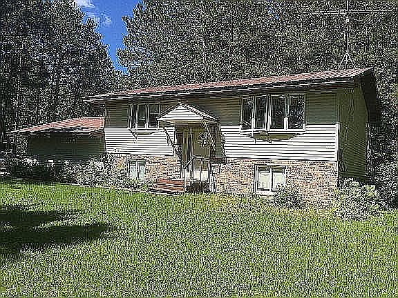 East/river side of house