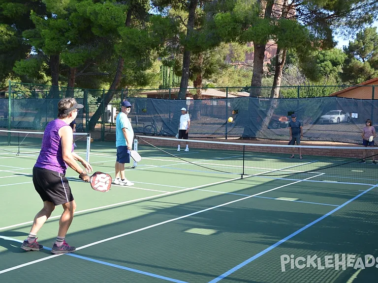 Pickle ball at Oak Creek