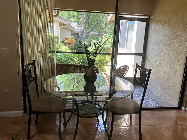 Dining area