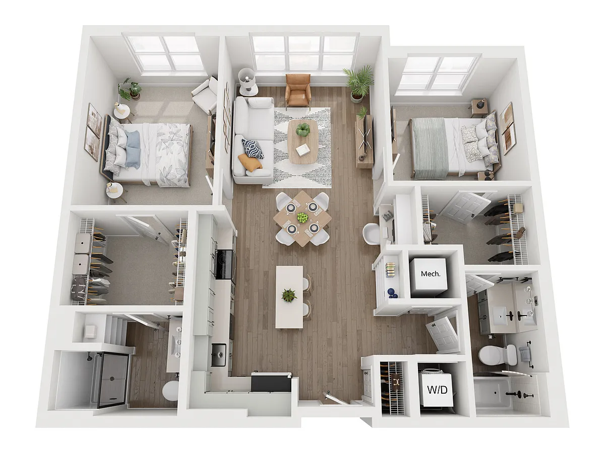 Floor plan B1A