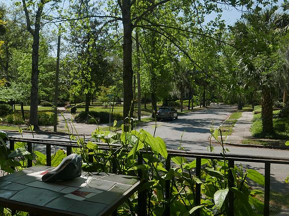 View of Entelmann Park from porch.