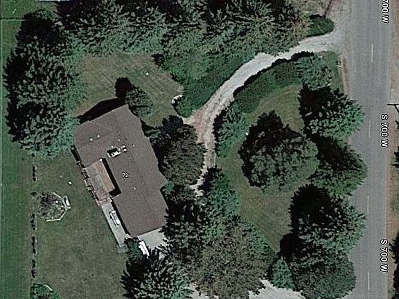 Aerial view of property