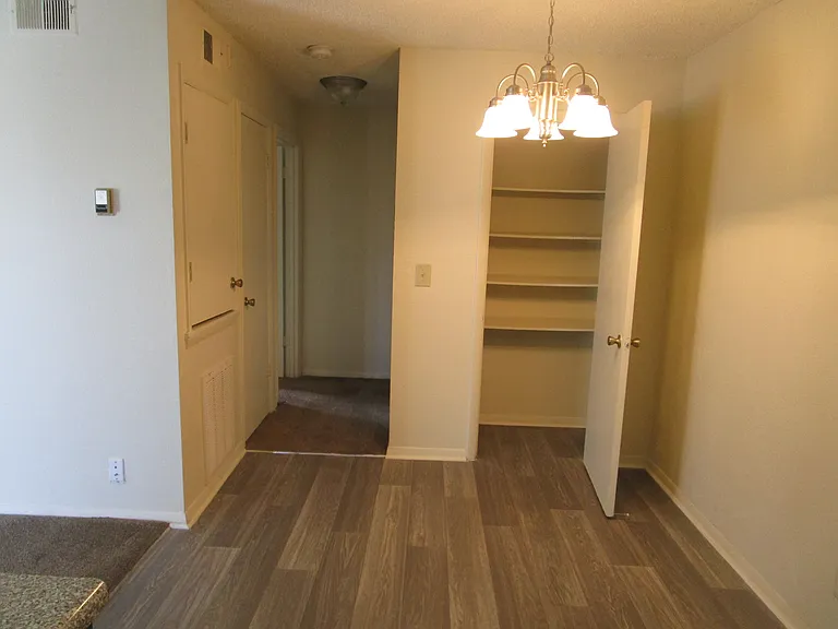 Dining room area with Pantry