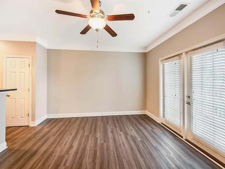One Bedroom Living Room at Alcove Garner Apartments
