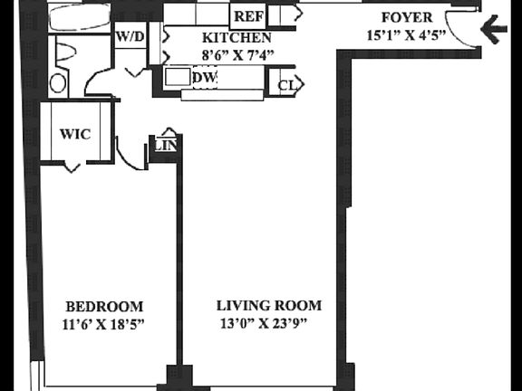 2nd image of 101 W 79th St APT 6A