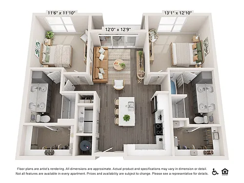 Floor plan B3