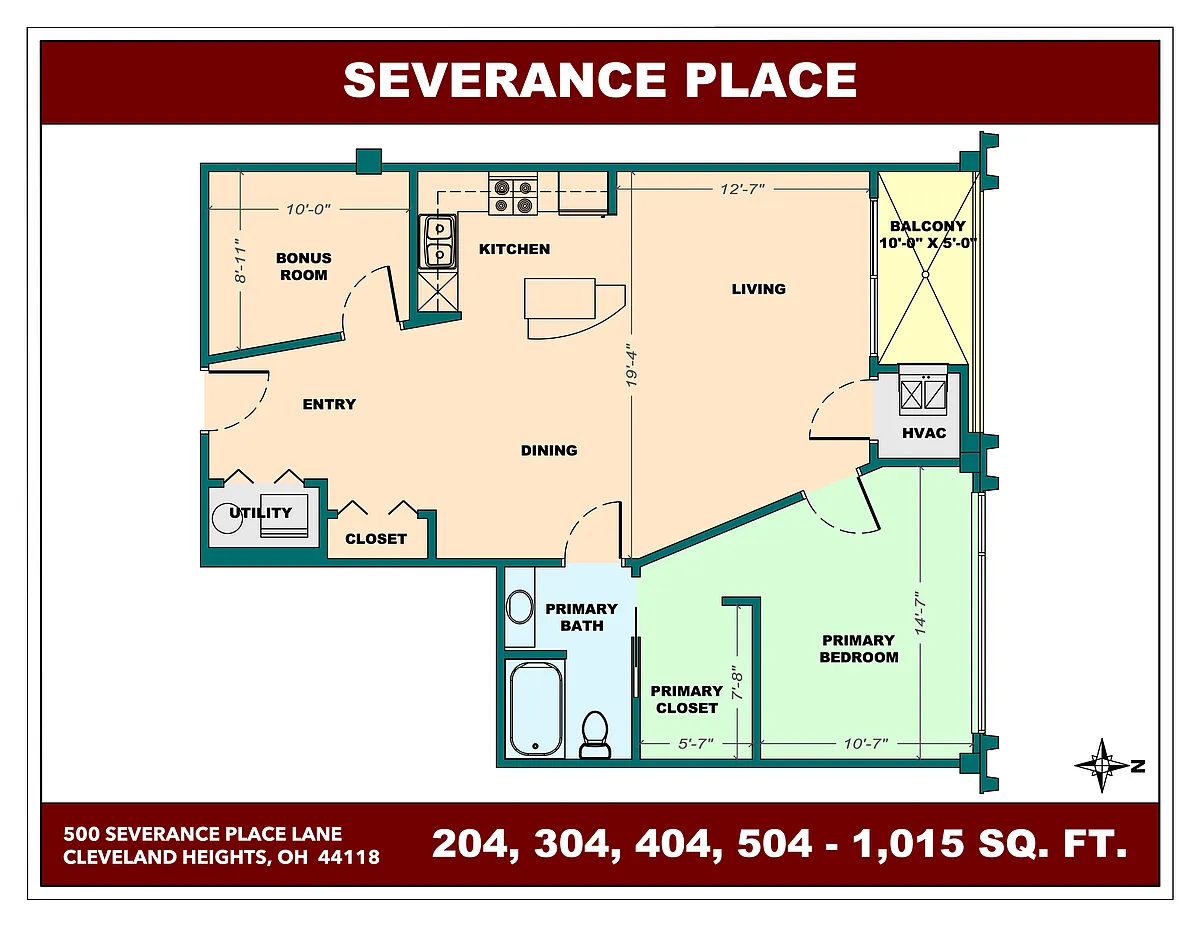 Floor plan 204 304 404 504