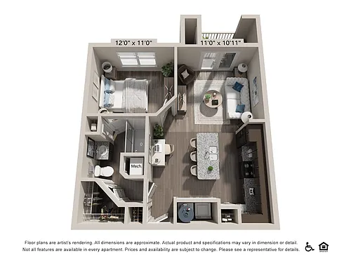 Floor plan 1A2