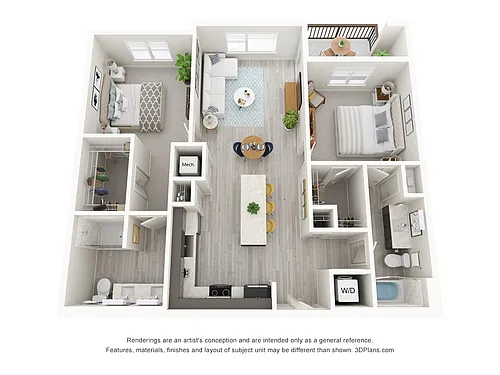 Floor plan B2B