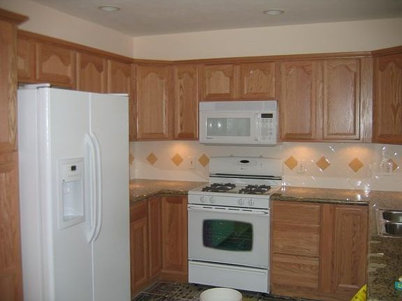 New appliances/ cabinets