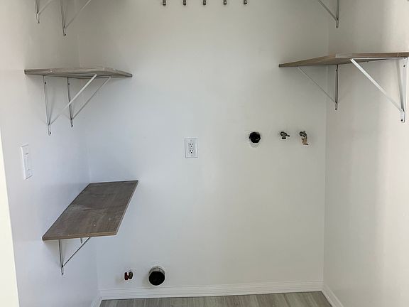 Laundry space or pantry