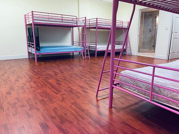 Beds with attachable screens.