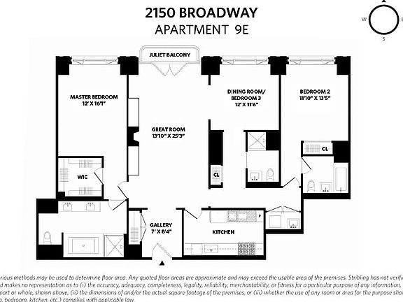 2nd image of 2150 Broadway APT 9E